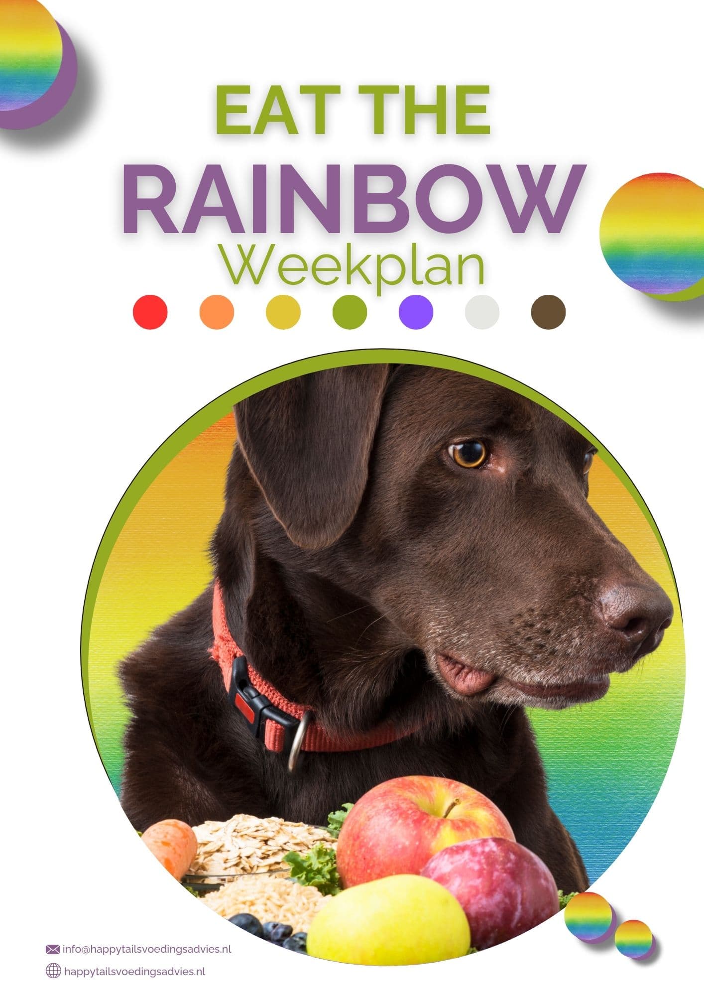 Eat the Rainbow weekplan